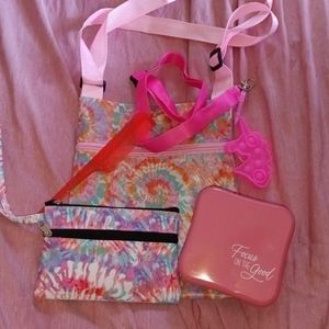 pink convention bag